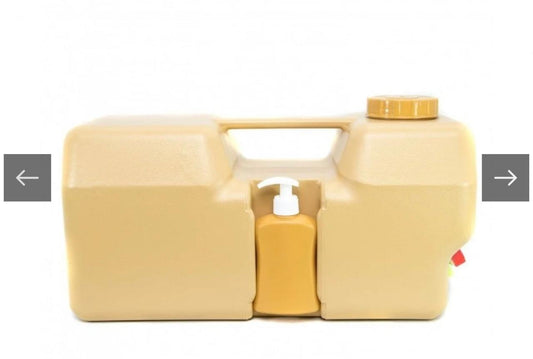 Portable Water Tank with Built-In Soap Dispenser 20 L