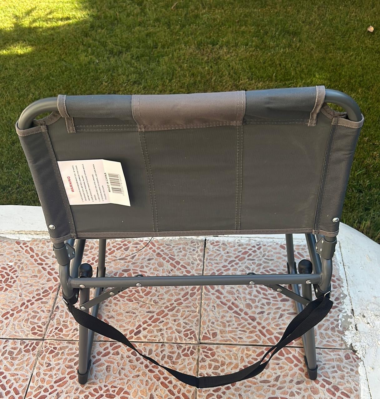 ZHAB Foldable Camping Chair – Heavy-Duty & Comfortable Design