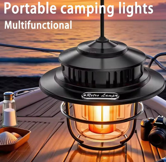 Mini portable camping lantern