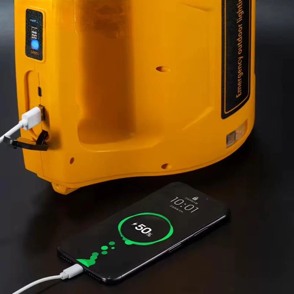 Camping Searchlight with Colorful String Lights – Model W5207-2