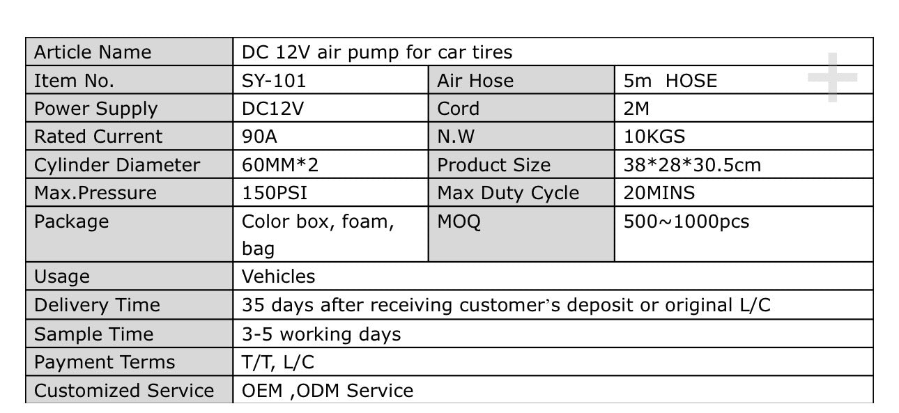 Heavy-Duty Double Cylinder Air Compressor