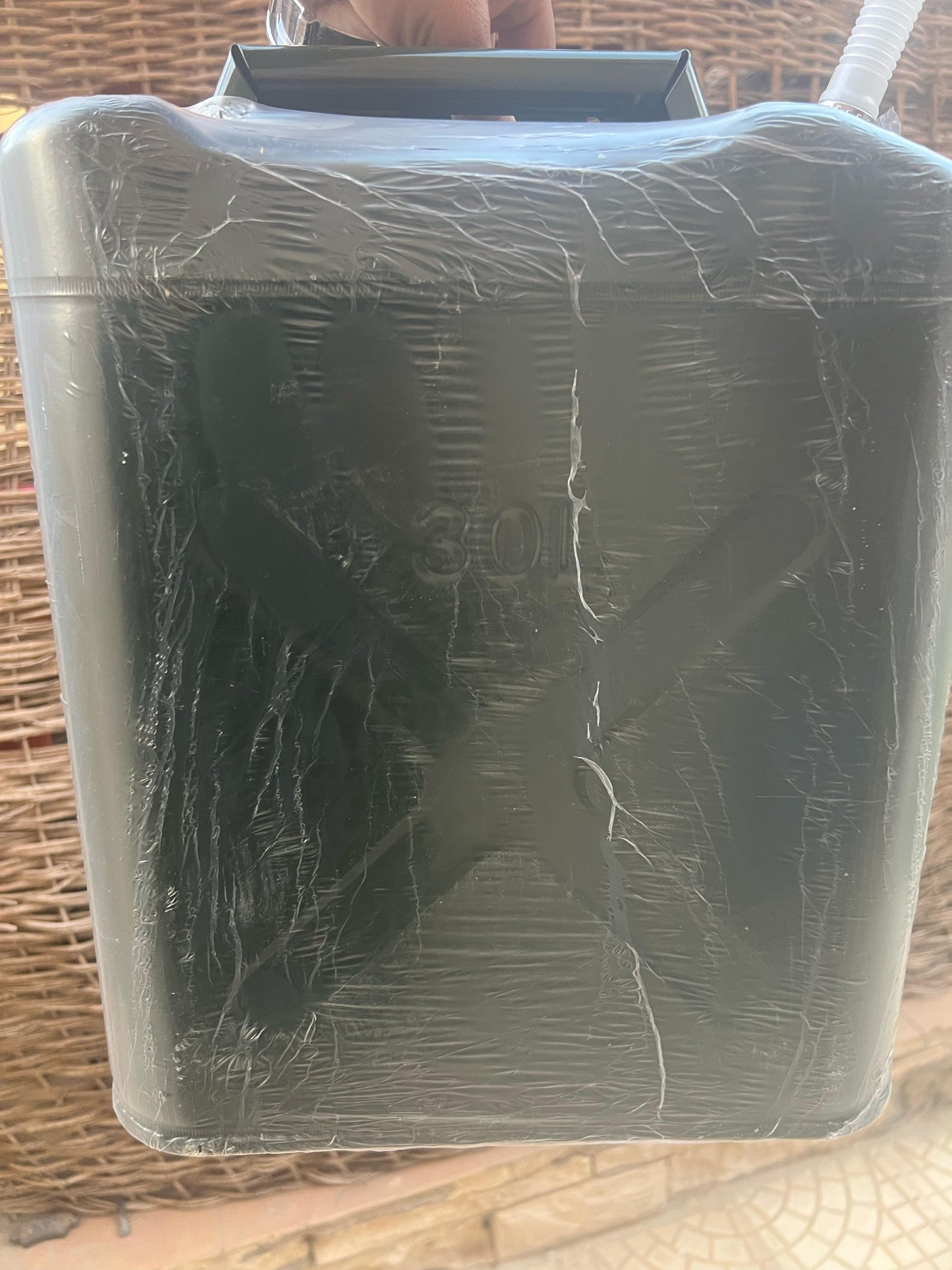30L Green Metal Jerry Can