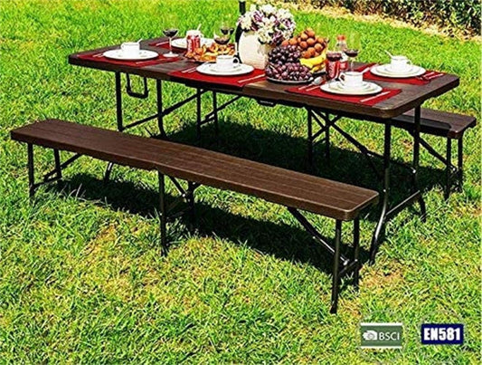LANNY Portable Plastic Folding Table