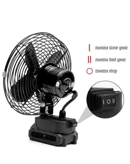 Rechargeable Fan Shake 21 V 8 Inch