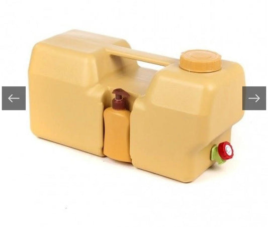 Portable Water Tank with Built-In Soap Dispenser 20 L