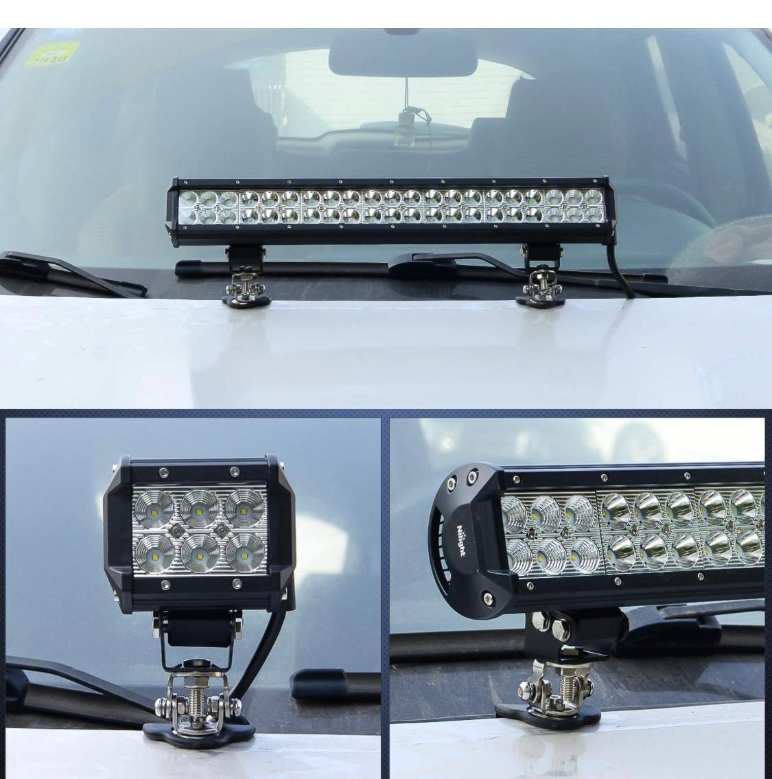 Stainless Steel Hood & Pillar Mount Bracket (Set of 2)