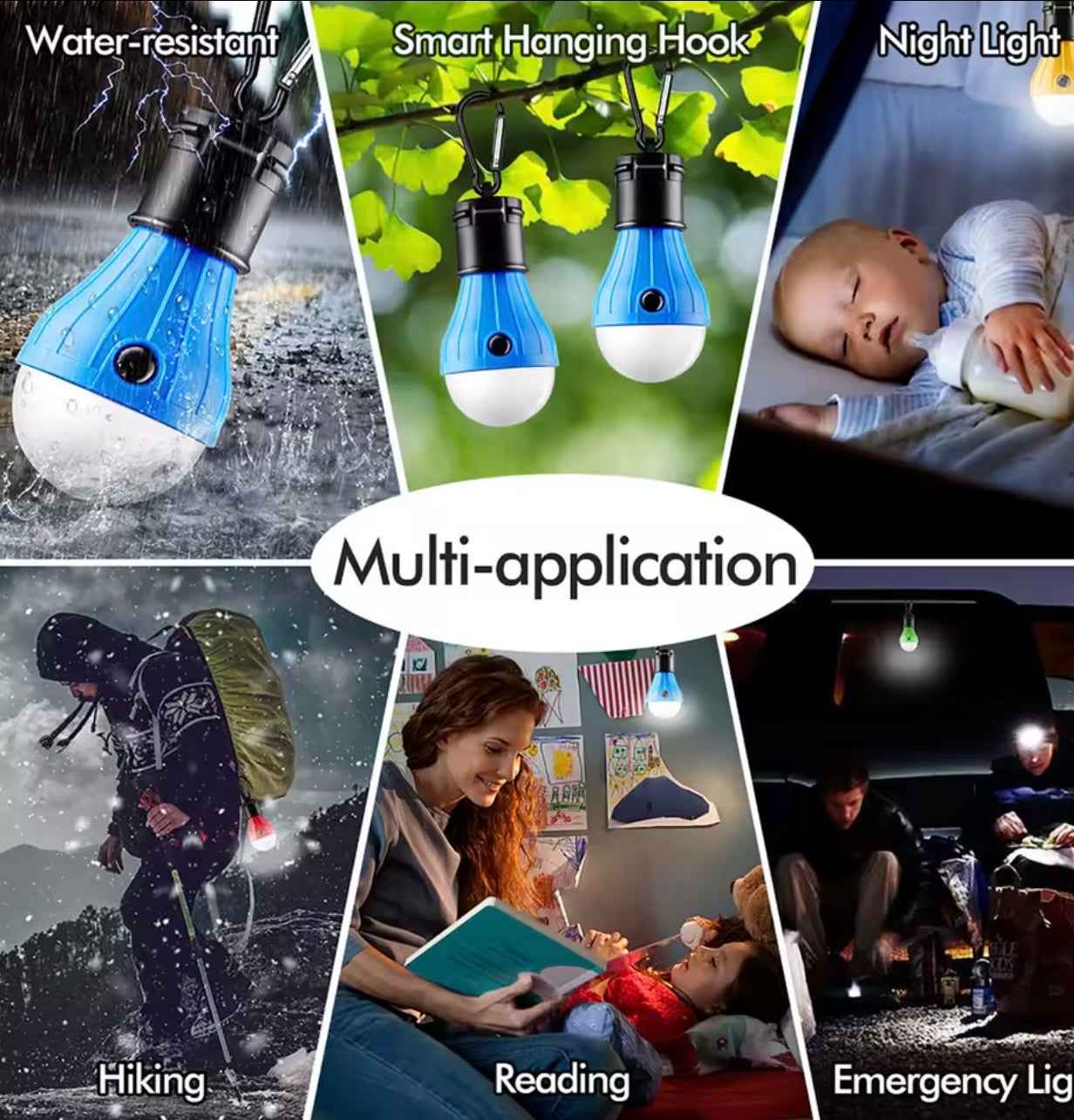 LED Camping Lantern – 150 Lumens