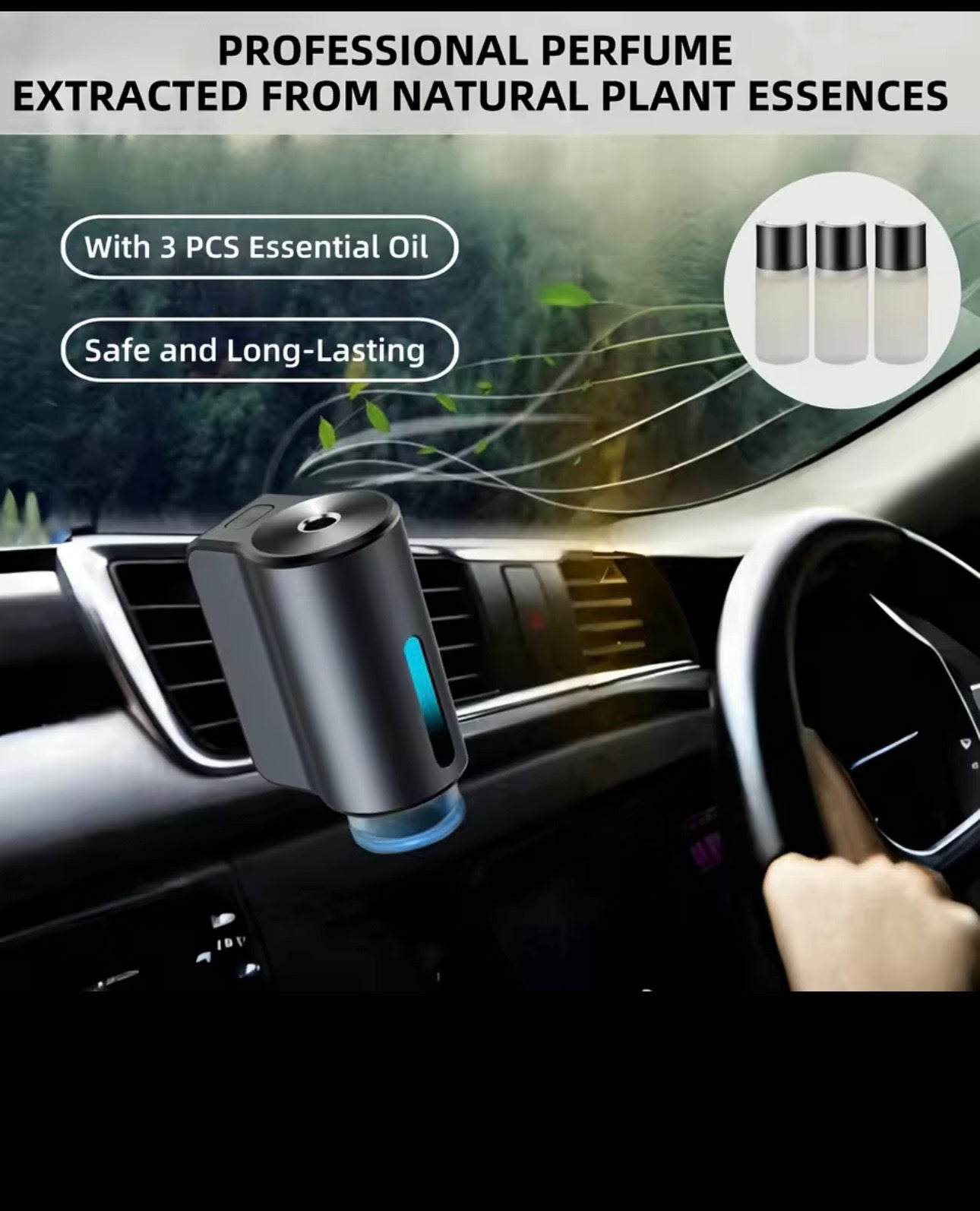 Car Essential Oil Perfume Diffuser