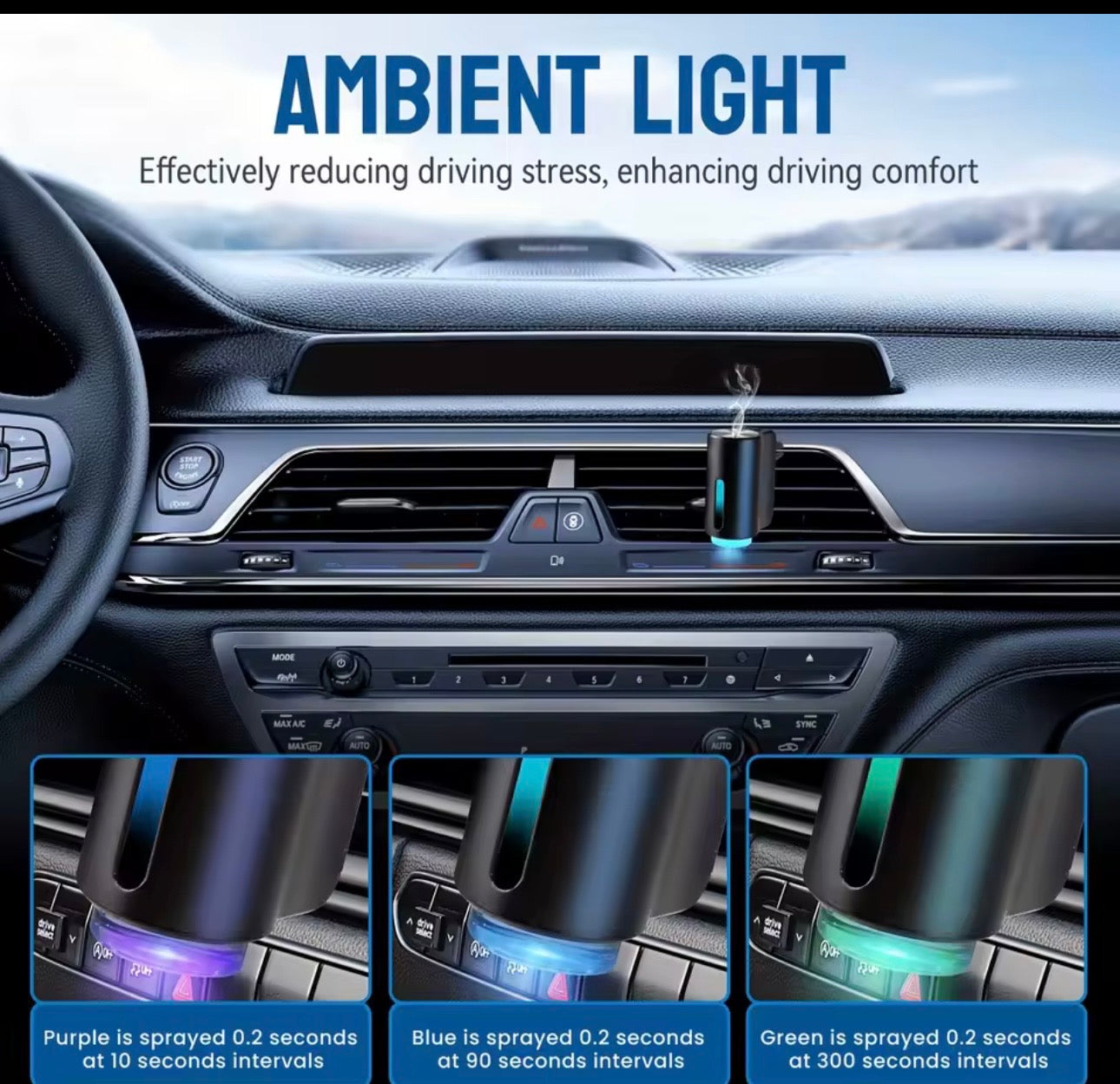 Car Essential Oil Perfume Diffuser