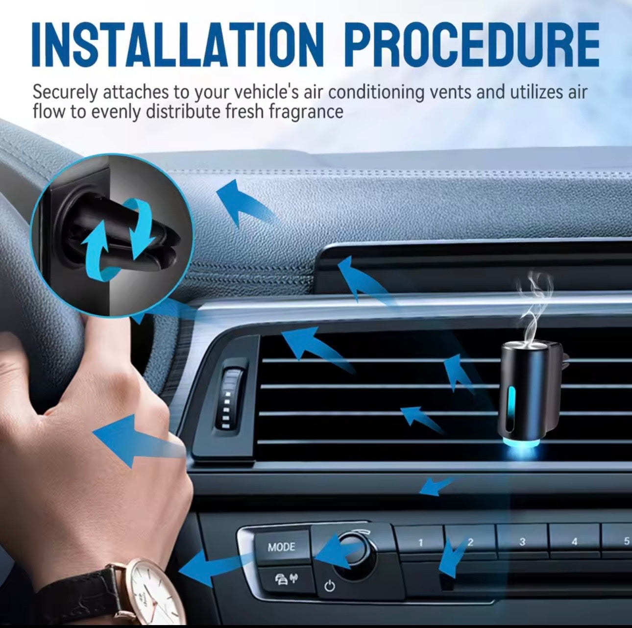 Car Essential Oil Perfume Diffuser