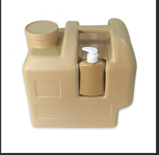 Portable Water Tank with Built-In Soap Dispenser 20 L