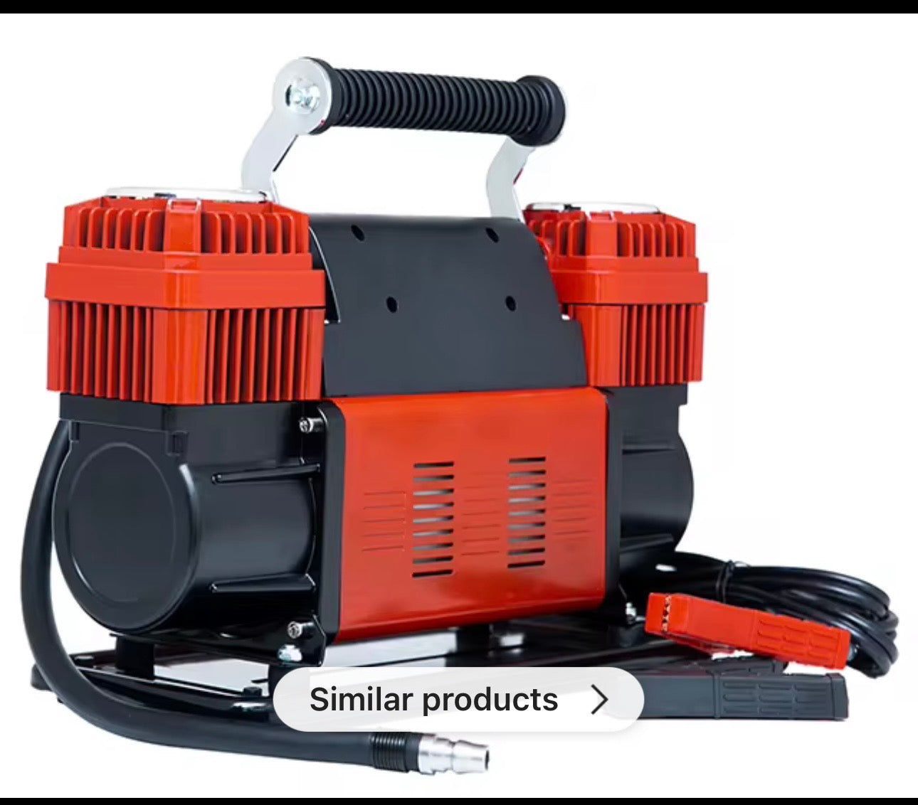 Heavy-Duty Double Cylinder Air Compressor