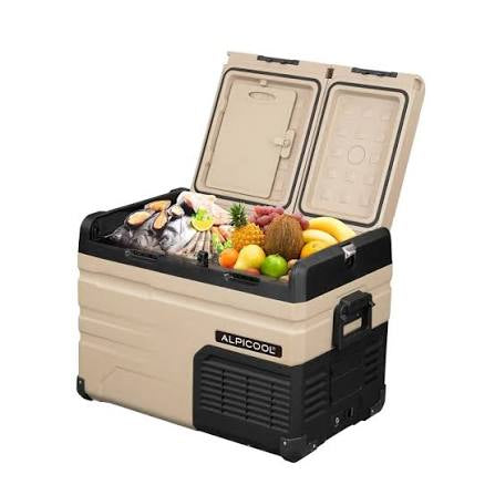 Alpicool TA45 Portable Dual Zone Fridge Freezer with battery