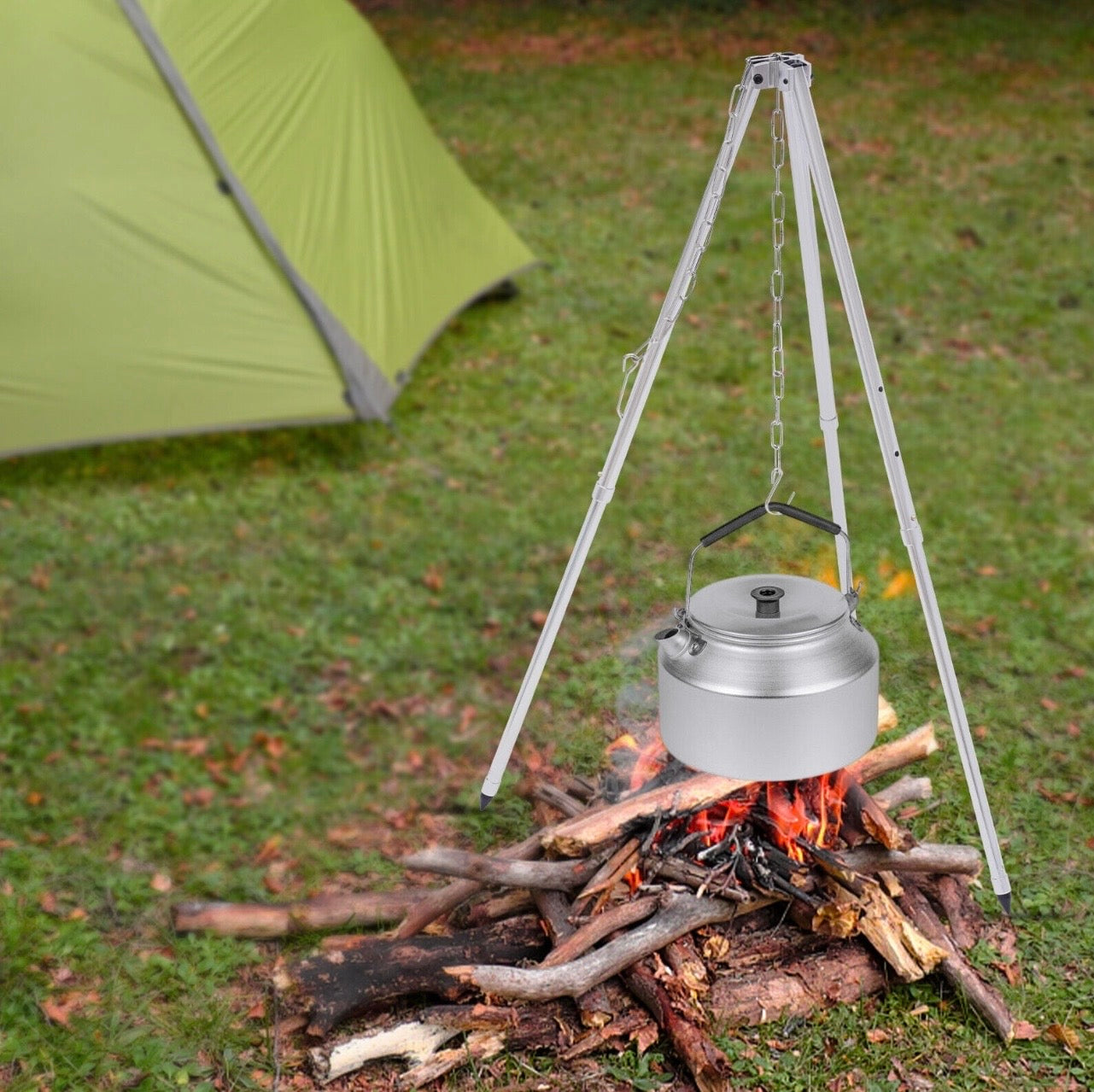 Camping Tripod Stand for Campfire Cooking