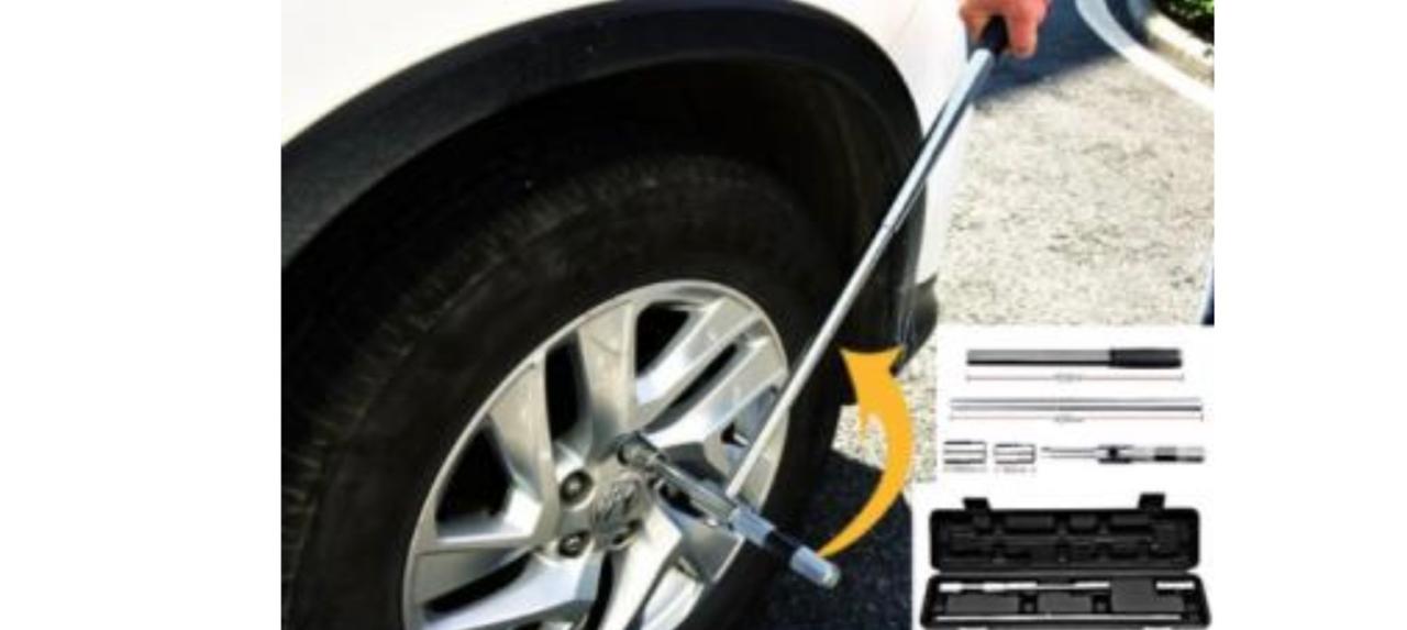 Telescopic Lug Wrench Set – Heavy Duty Tire Removal Tool