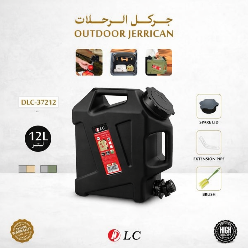DLC -Outdoor Water jerrycan– 12L | Model DLC-37212